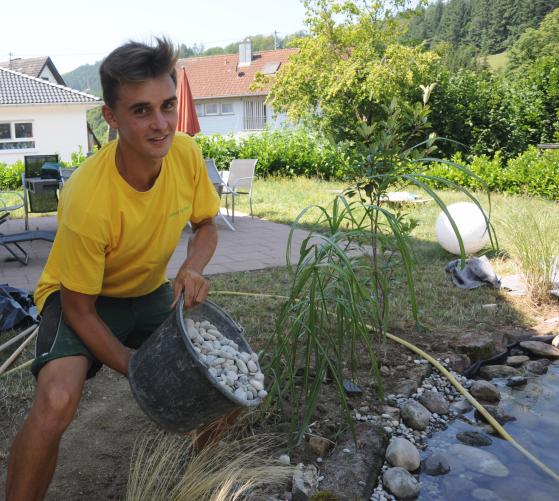 Marcel Rodewald zählt zu den besten Auszubildenden in Baden-Württemberg - für Talentschmiede-Wettbewerb auf der Bundesgartenschau nominiert