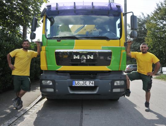 Antonio Lenti und Fatlum Hasani