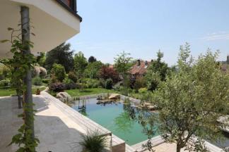 Kundenstimmen Familie P, Lörrach Mediterrane Neugestaltung mit Schwimmteich 