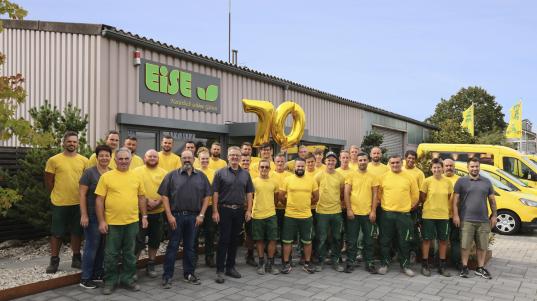 70 Jahre Gartenbau Eise